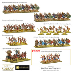 Late Mycenaean Trojan army