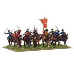 Polish-Lithuanian levy cavalry with sabres regiment