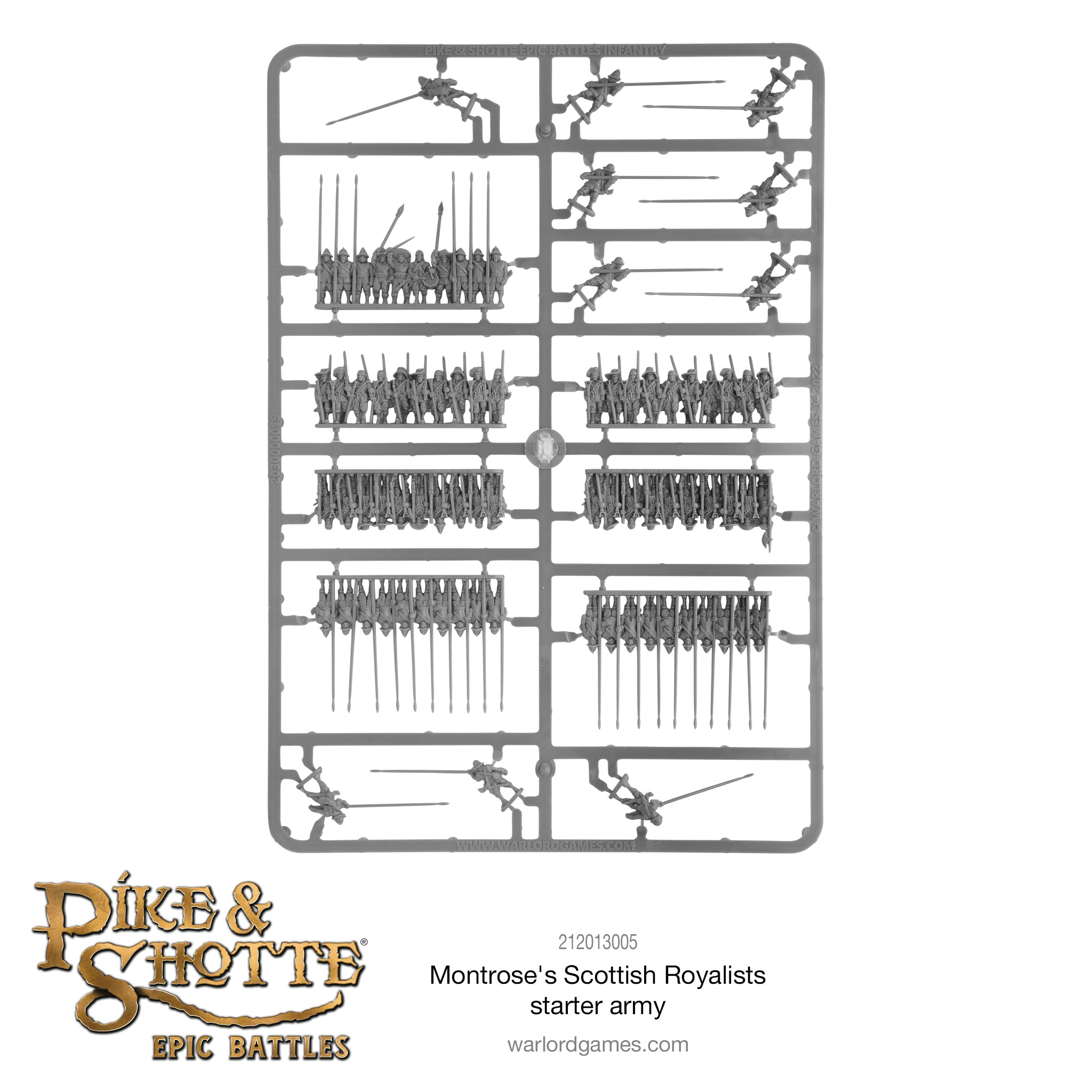Pike & Shotte Epic Battles: Montrose's Scottish Royalists starter army