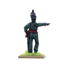 Crimean War British Rifle Brigade in shakos command