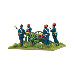 Crimean War Turkish artillery battery