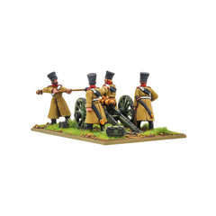 Crimean War Cossack artillery battery