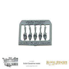 Black Powder Epic Battles - Dutch Carabinier heads