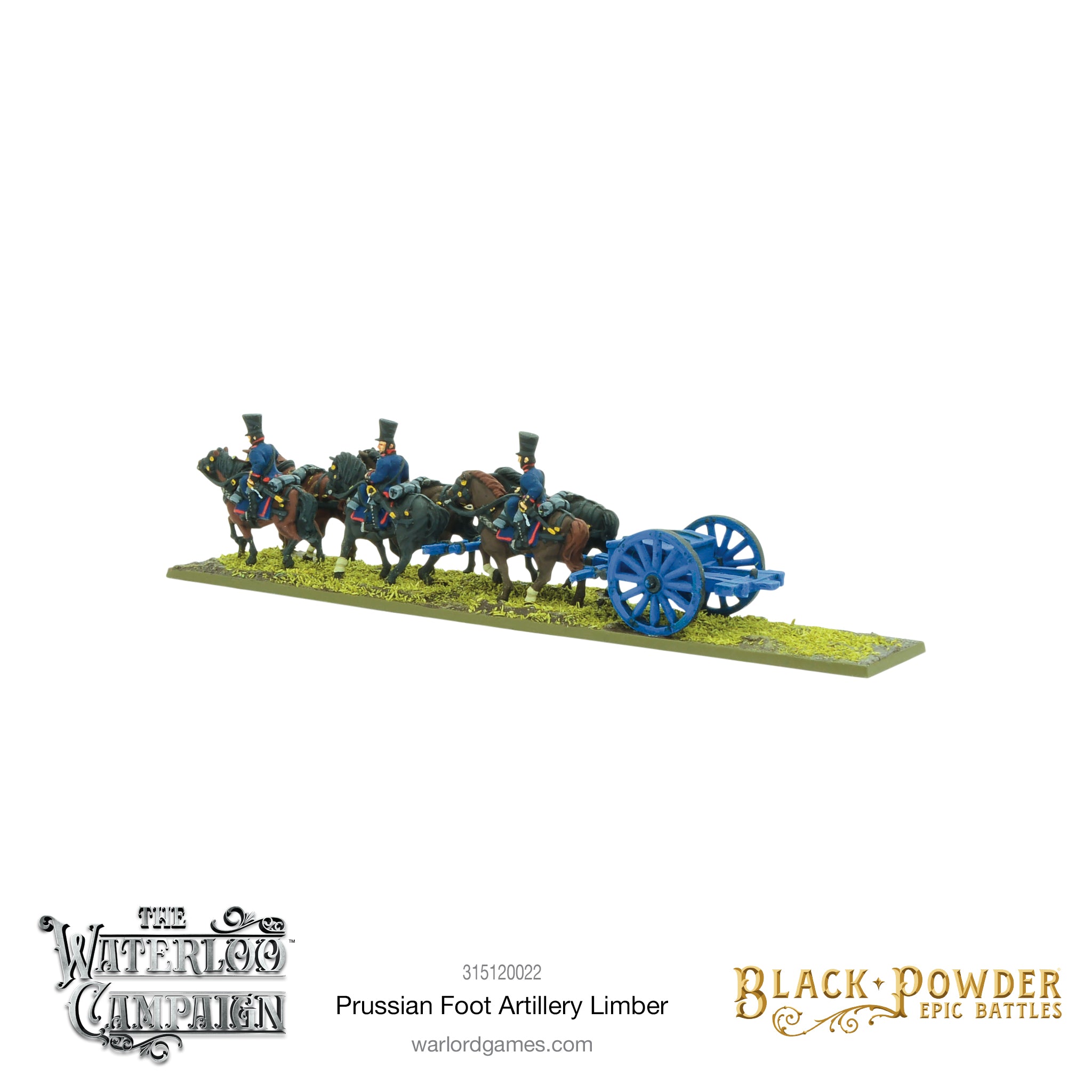 Black Powder Epic Battles: Napoleonic Prussian Foot Artillery Limber