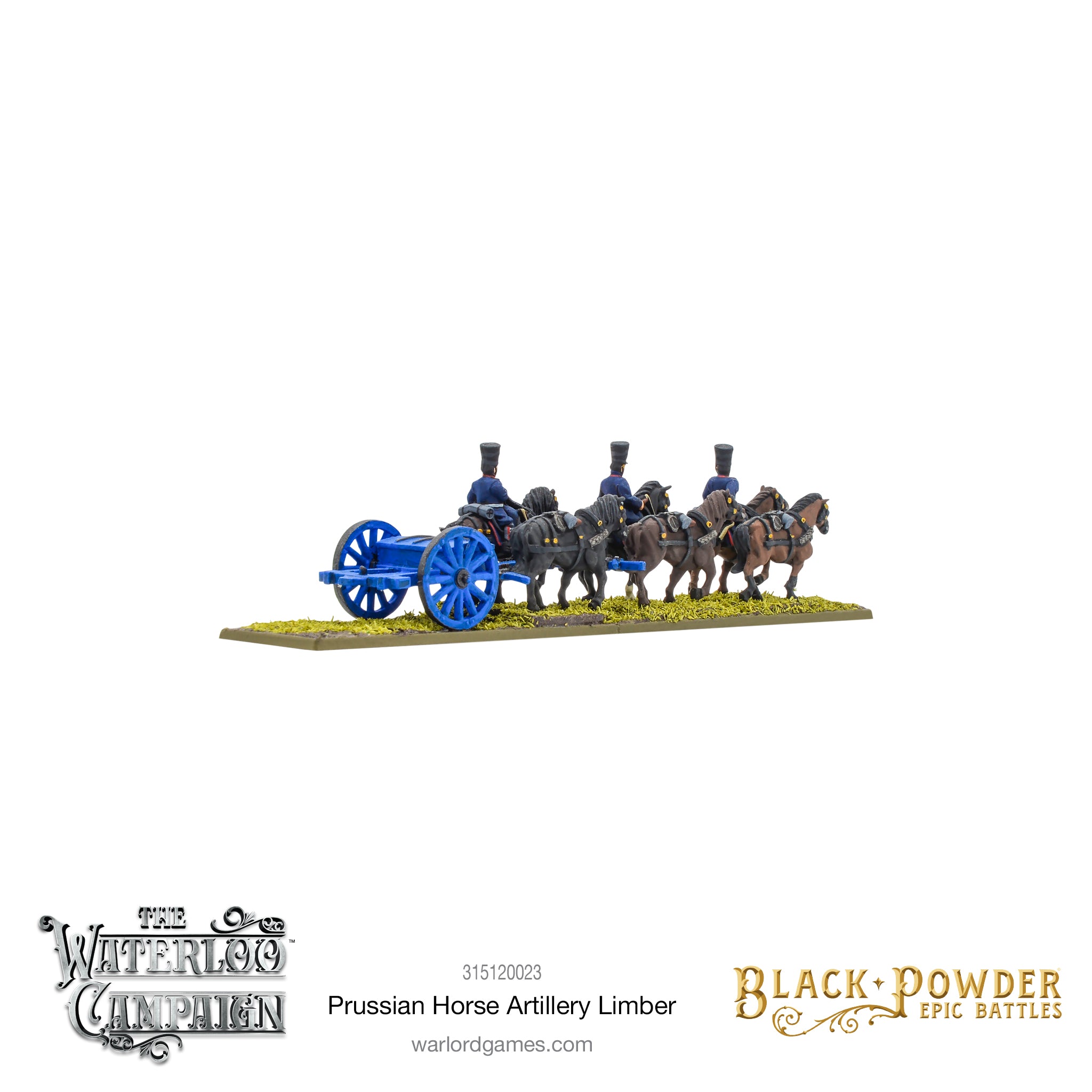 Black Powder Epic Battles: Napoleonic Prussian Horse Artillery Limber