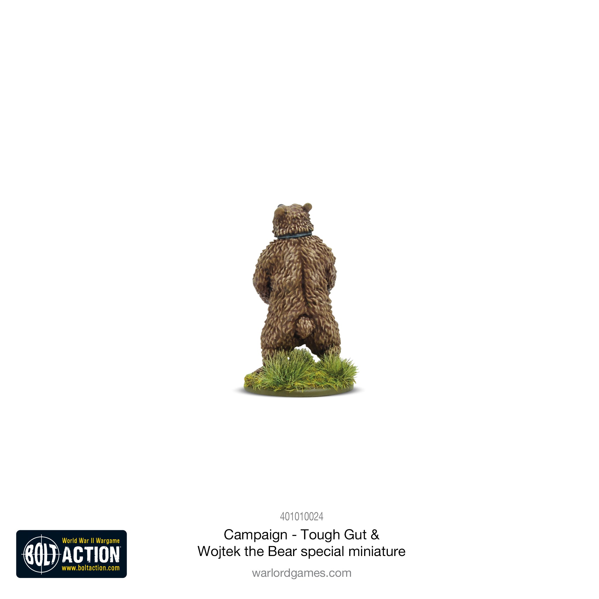 Bolt Action Campaign: Tough Gut with Wojtek the Bear special miniature