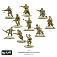 British Infantry section (Winter)