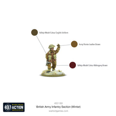 British Infantry section (Winter)