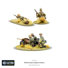 Afrika Korps weapons teams