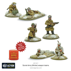 Soviet Army (Winter) weapons teams