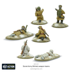 Soviet Army (Winter) weapons teams