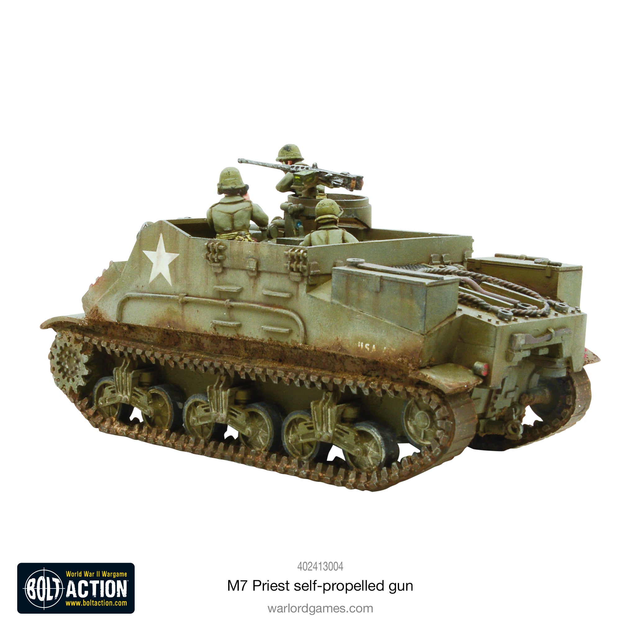 M7 Priest self-propelled gun