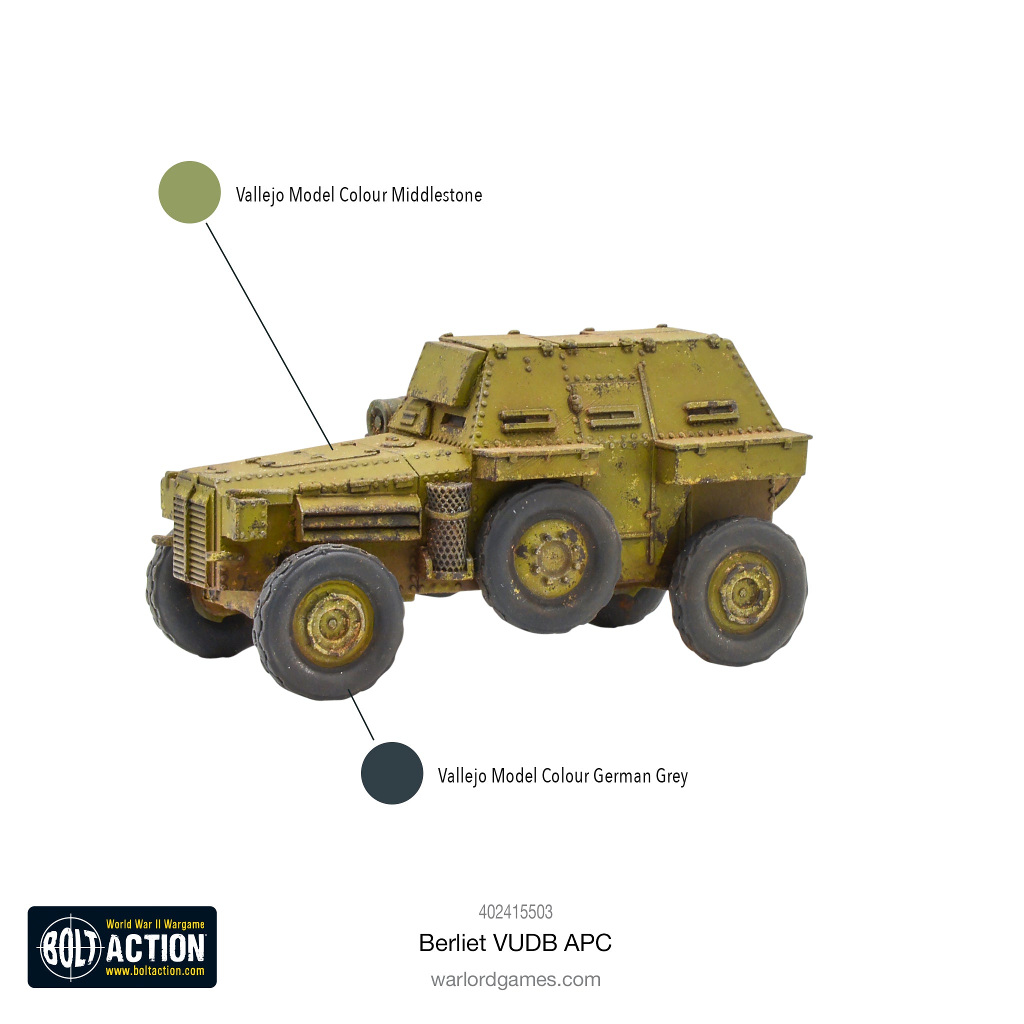 Berliet VUDB armoured personnel carrier