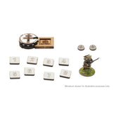 Bolt Action MDF Artillery Zeroing In Markers - Free French