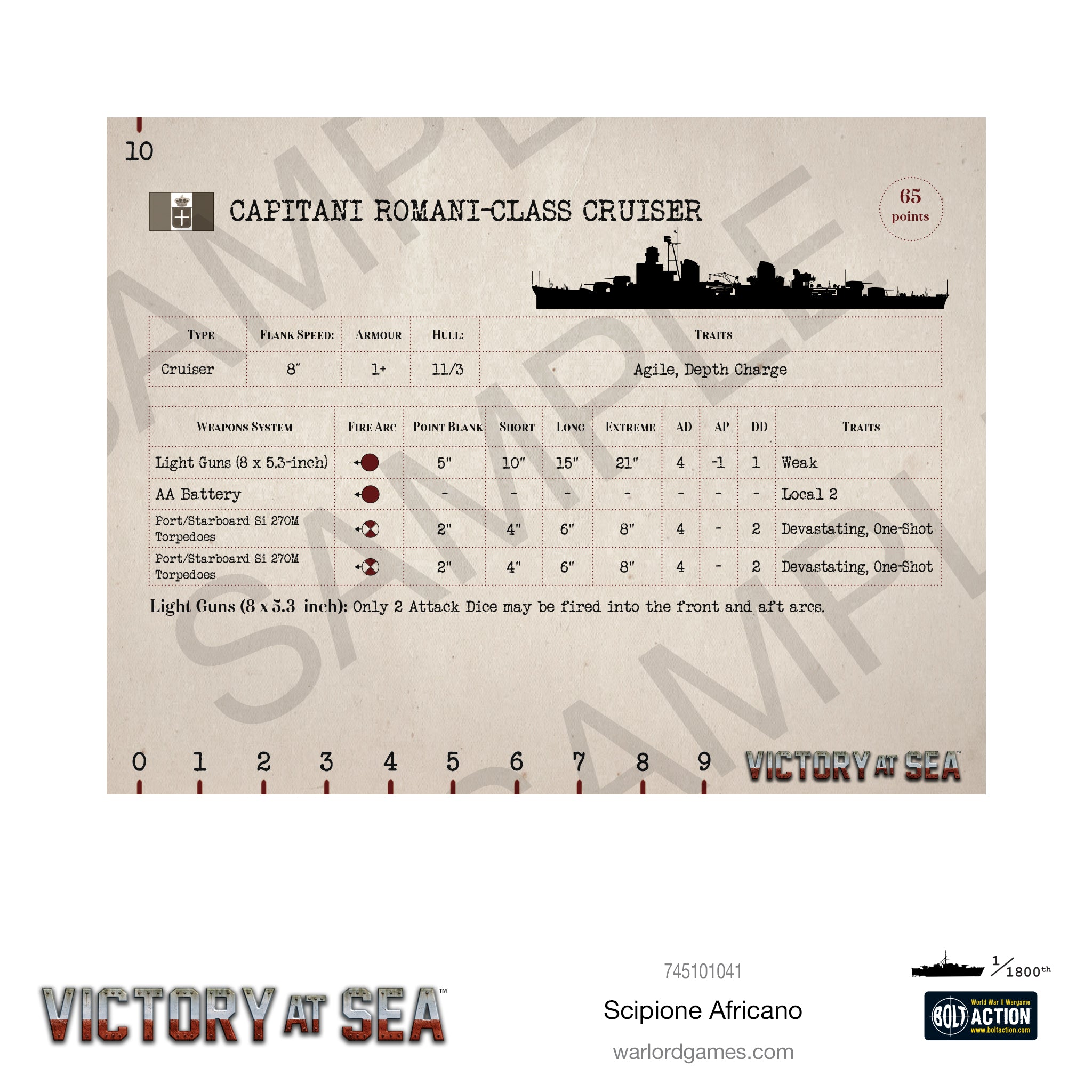 Victory at Sea - Scipione Africano