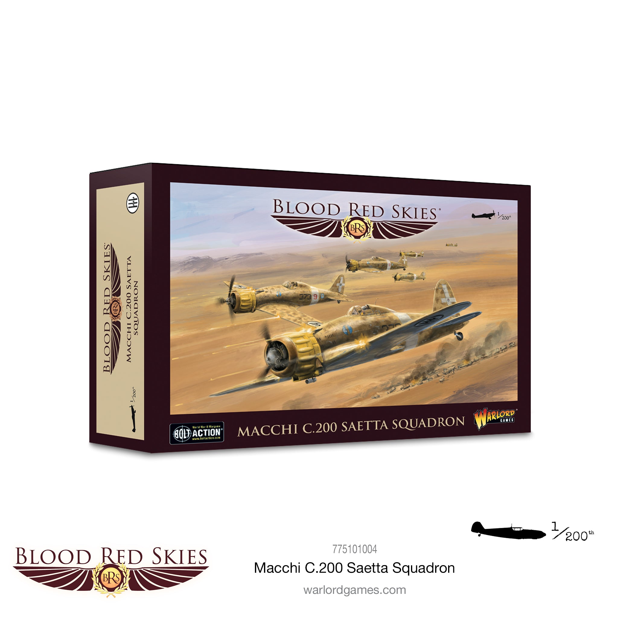 Blood Red Skies: Macchi C.200 Saetta squadron