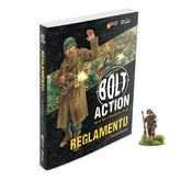 Bolt Action: Third Edition Rulebook (Spanish) with Francis S. Currey special miniature
