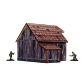 Pre-Painted WW2 Ostfront Village Barn
