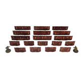 Pre-Painted WW2 Ostfront Village Low Fence