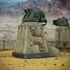 Konflikt ’47 – Area 51 Point Defence Fortifications STL - 3D print file - print at home
