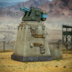 Konflikt ’47 – Area 51 Point Defence Fortifications STL - 3D print file - print at home