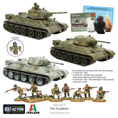 Soviet T34/76 platoon