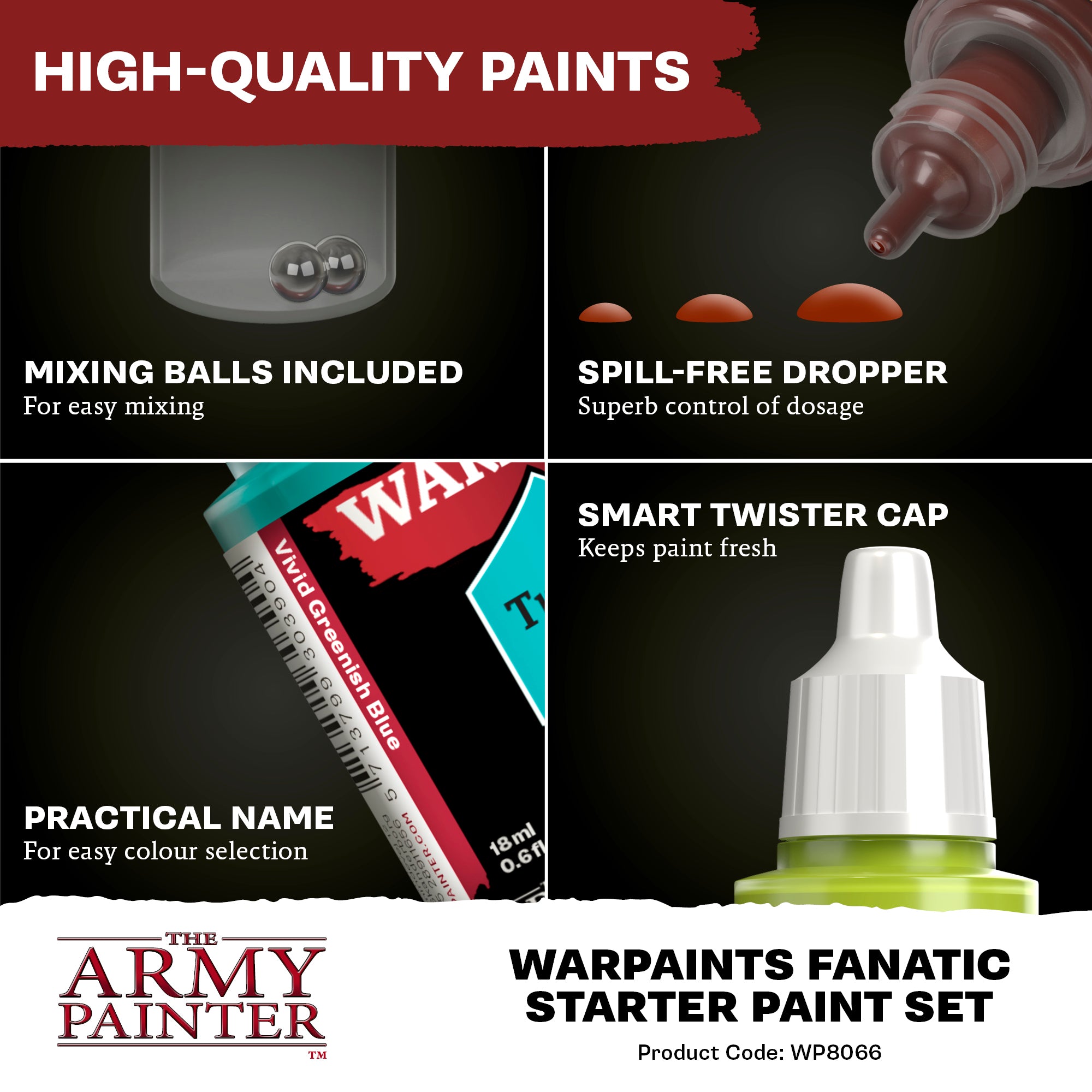 Warpaints Fanatic Starter Paint Set