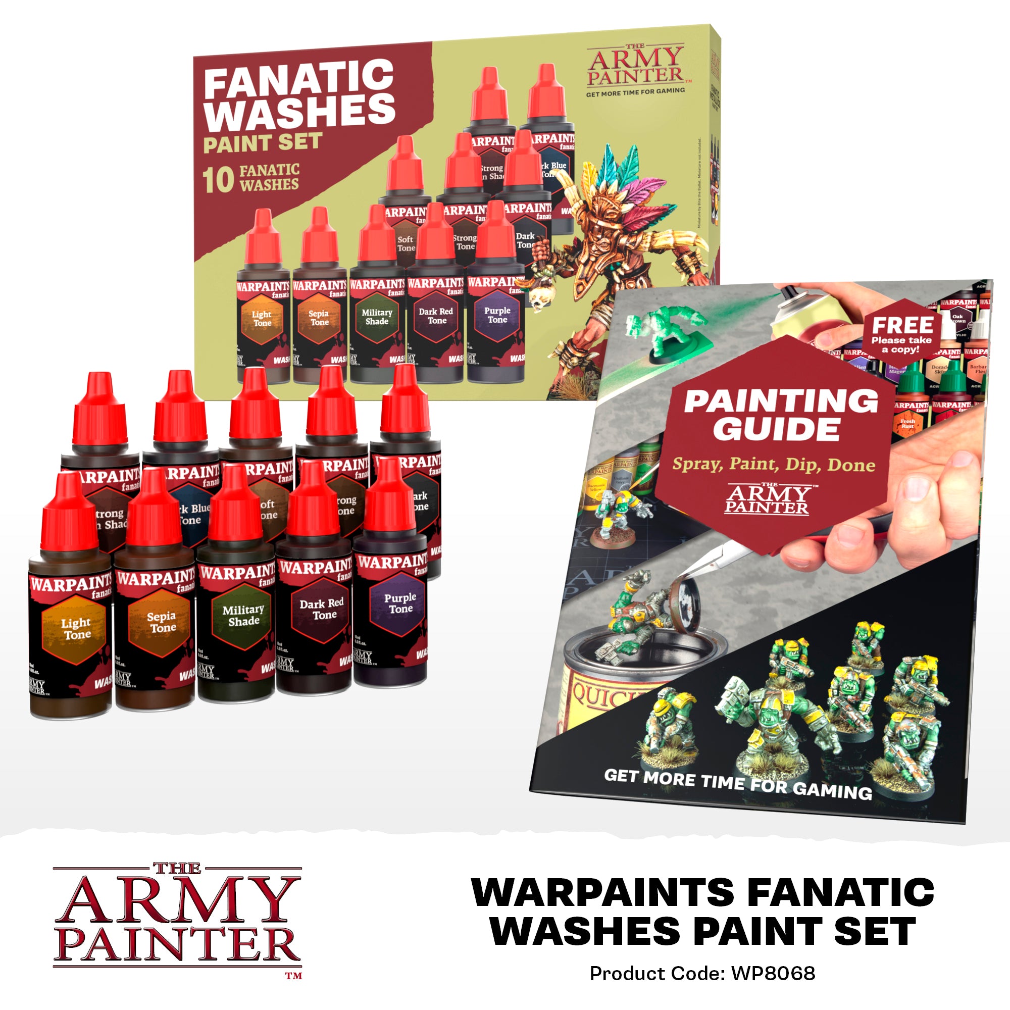 Warpaints Fanatic Washes Paint Set