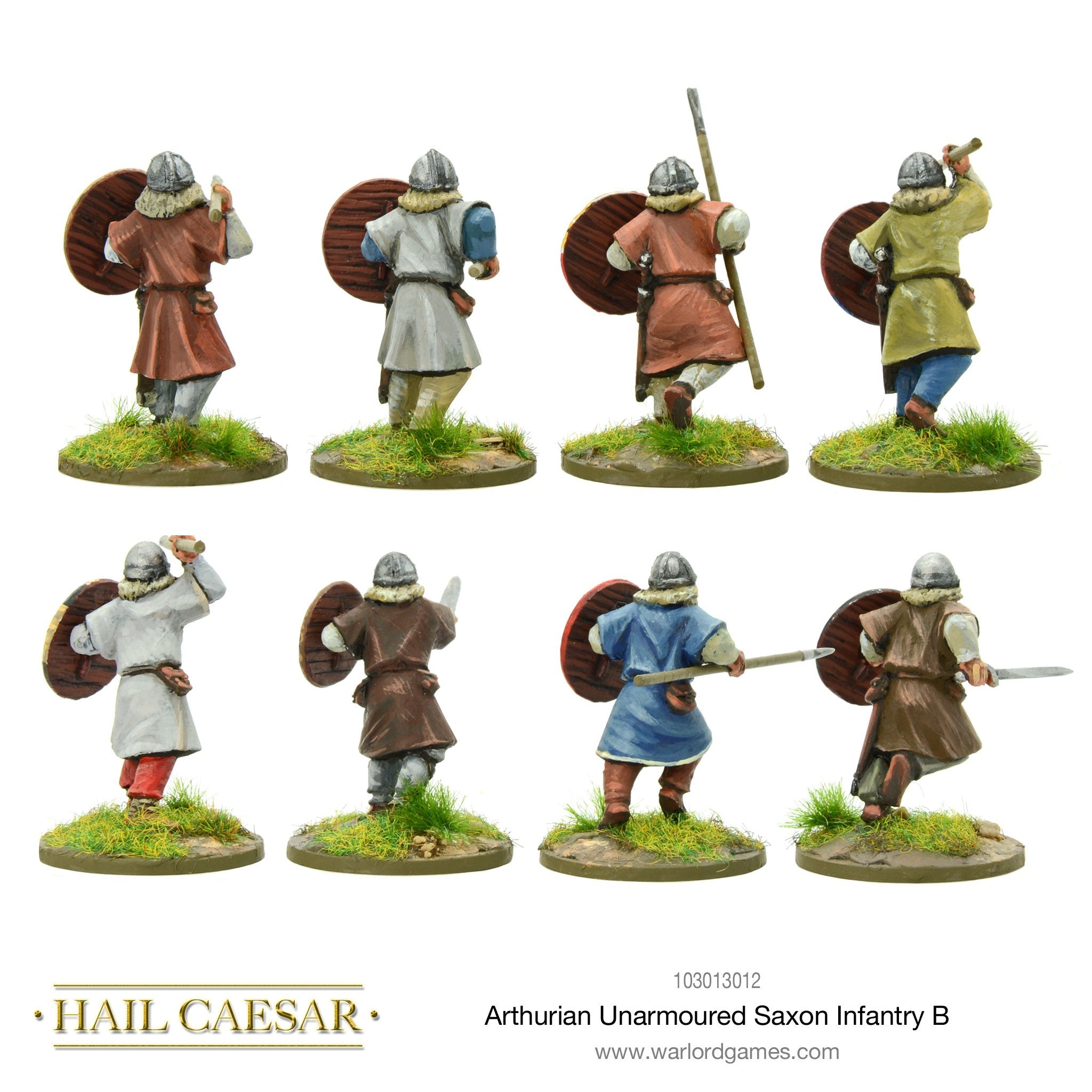 Arthurian Unarmoured Saxon Infantry B