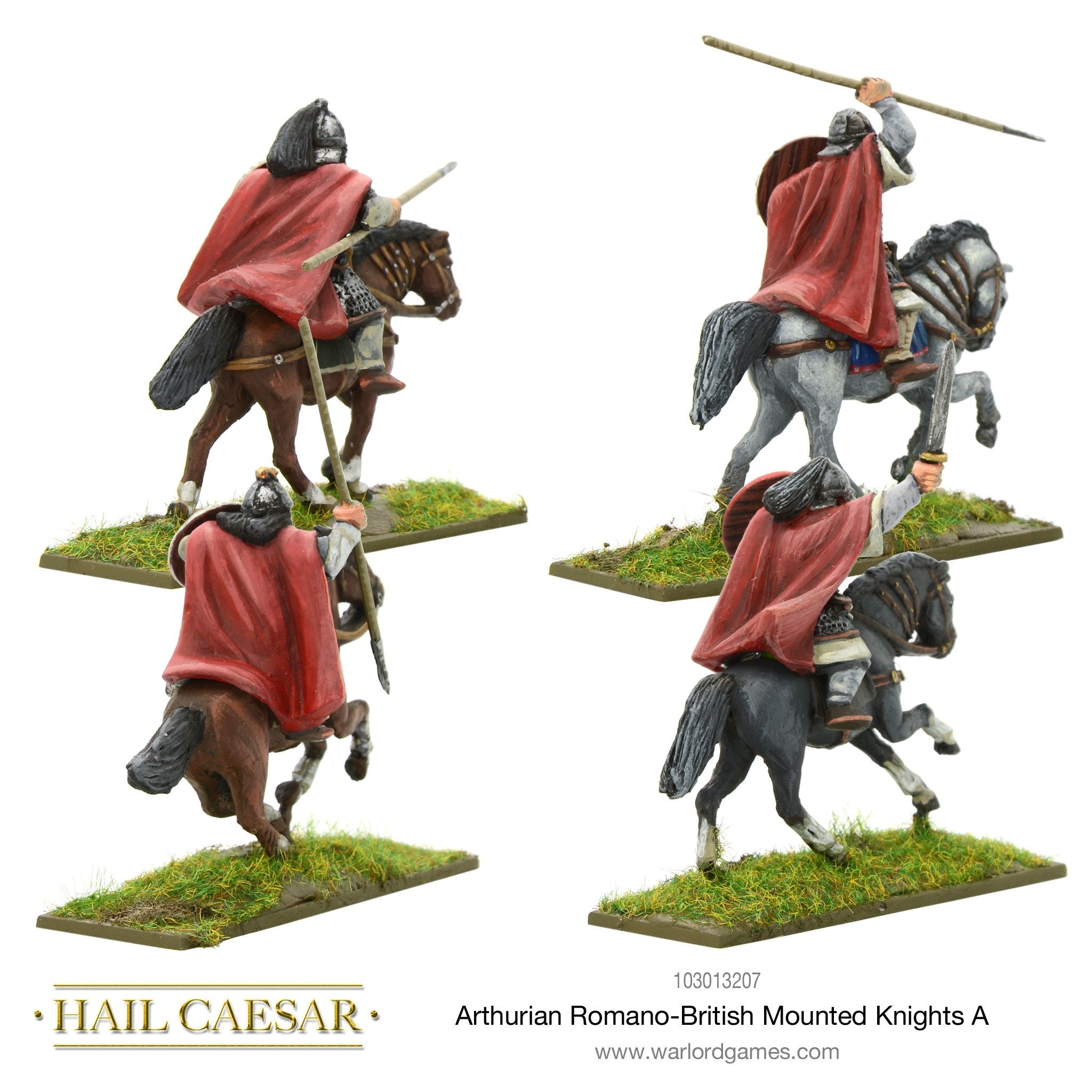 Arthurian Romano-British mounted knights A