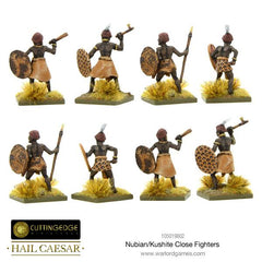 Nubian/Kushite Close Fighters