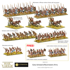 Early Achaeans or Mycenaeans Army