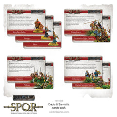 Death or Glory: SPQR Dacia & Sarmatia cards pack