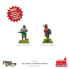 Army Muster - Landsknecht Pikemen
