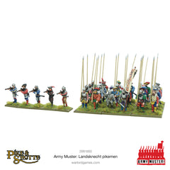 Army Muster - Landsknecht Pikemen