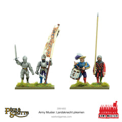 Army Muster - Landsknecht Pikemen