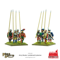 Army Muster - Landsknecht Pikemen