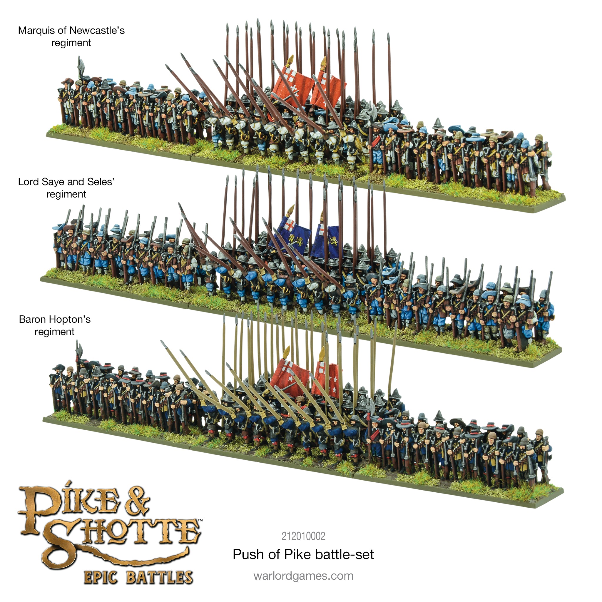 Pike & Shotte Epic Battles - Push of Pike Starter Set