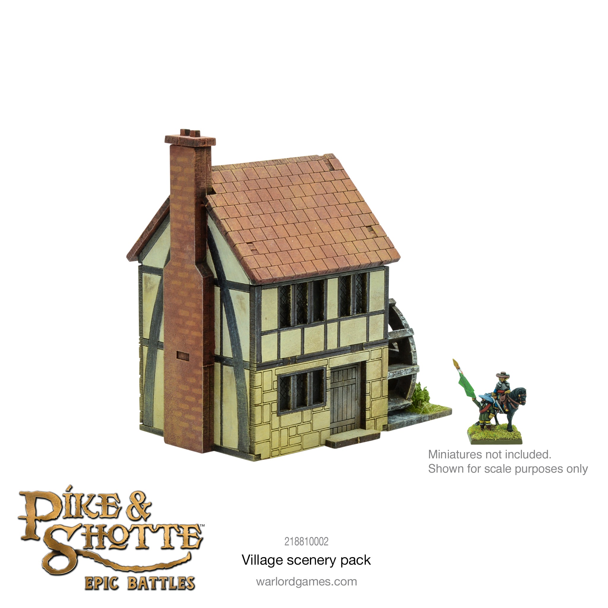 Pike & Shotte Epic Battles - Village scenery pack