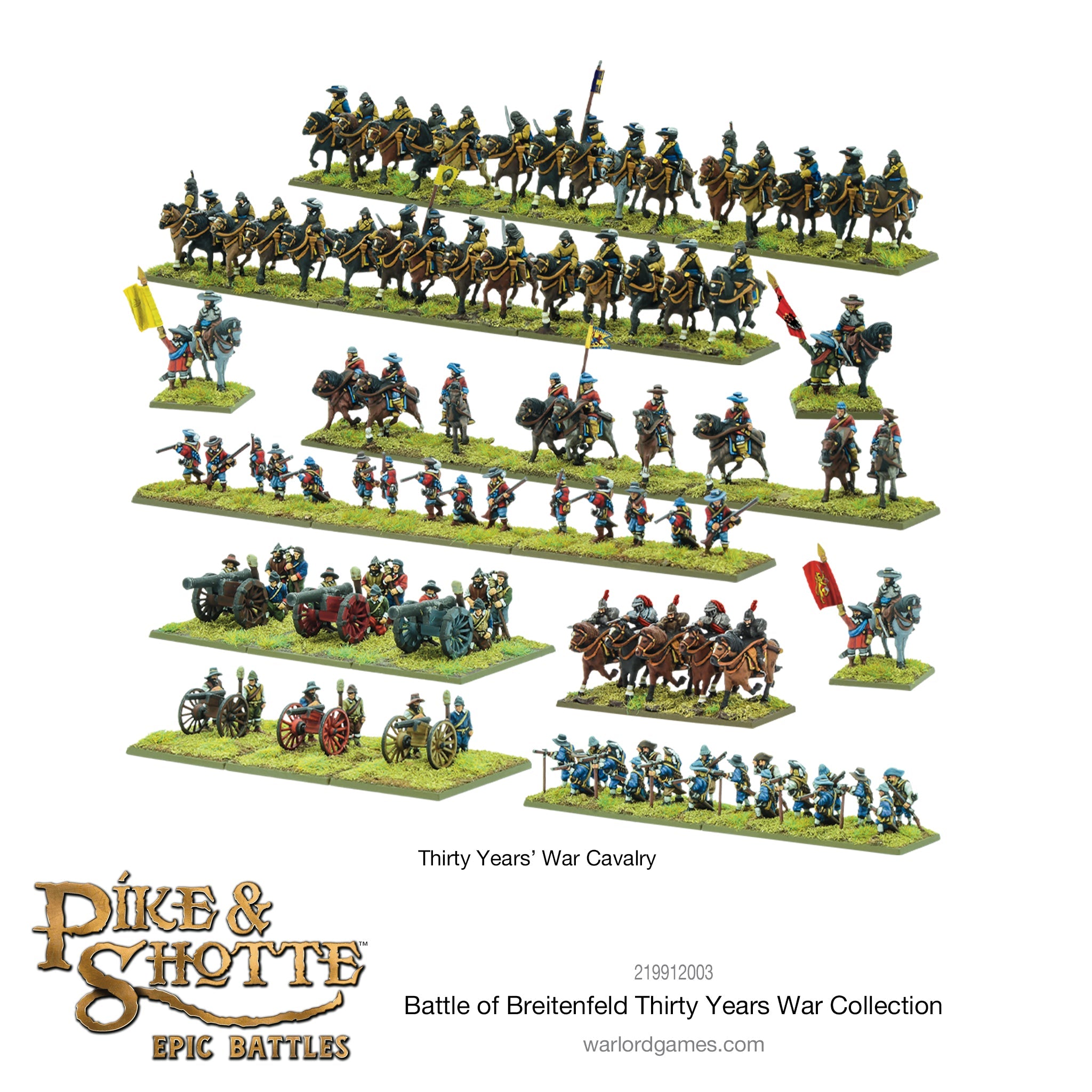 Pike & Shotte Epic Battles - Battle of Breitenfeld Thirty Years' War Collection