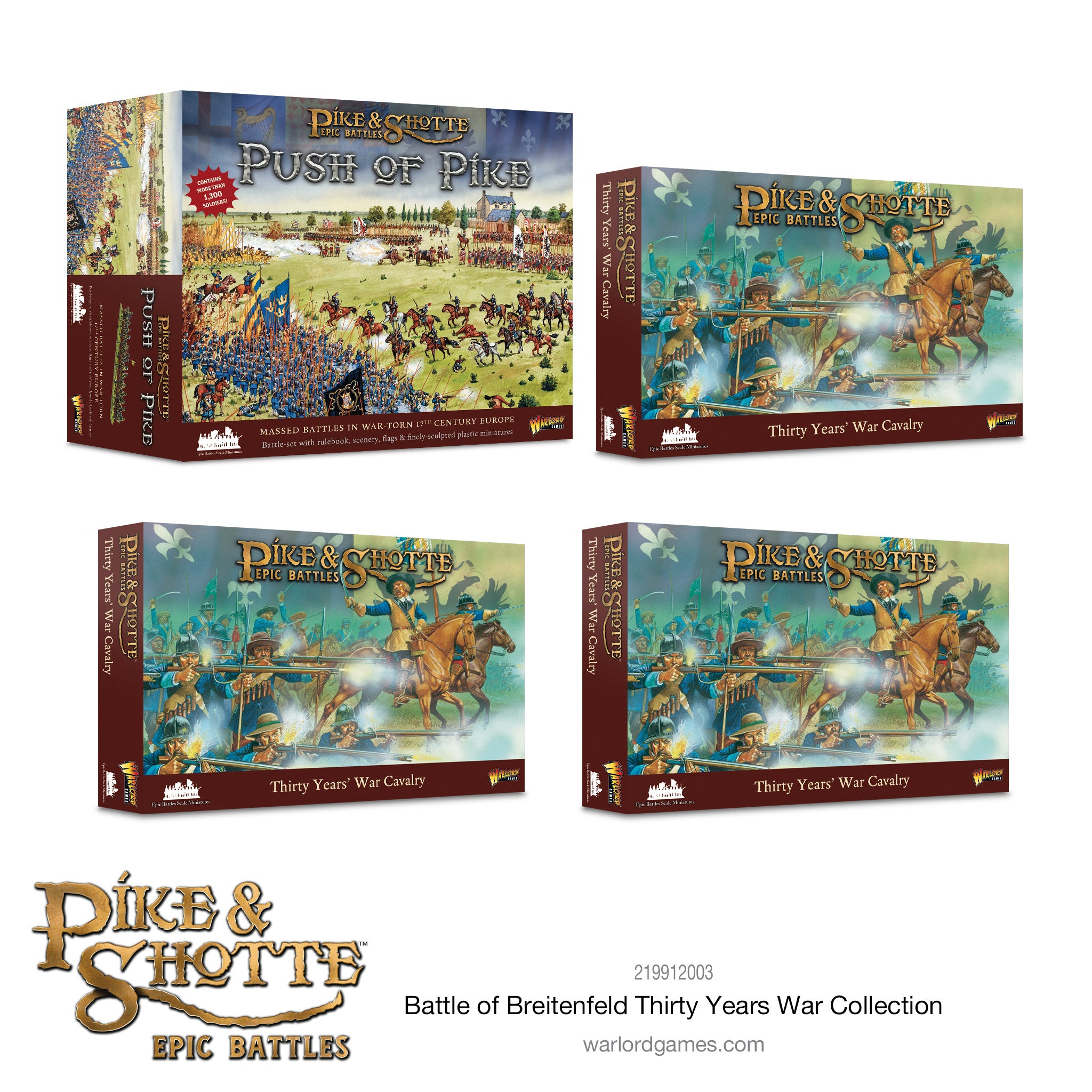 Pike & Shotte Epic Battles - Battle of Breitenfeld Thirty Years' War Collection