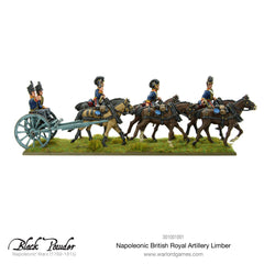 Royal Artillery 9-pdr and Limber Team