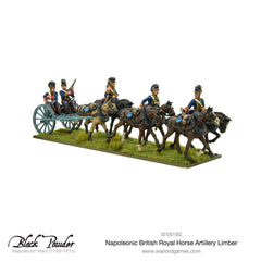 Napoleonic British Royal Horse Artillery limber