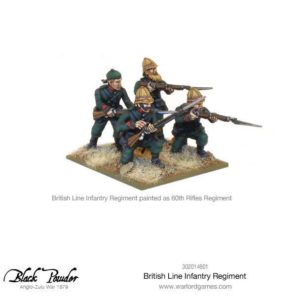 Anglo-Zulu War: British Line Infantry Regiment