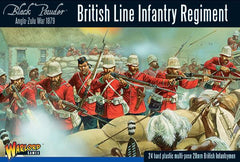 Anglo-Zulu War: British Line Infantry Regiment