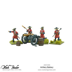 Marlborough's Wars: Artillery battery