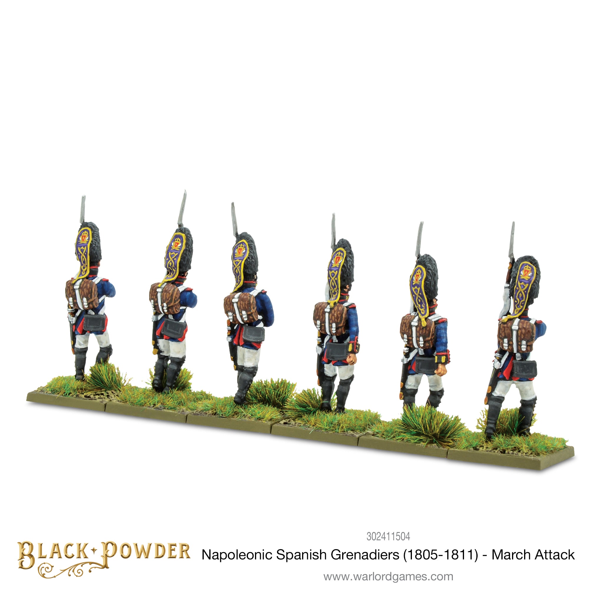 Napoleonic Spanish Grenadiers (1805-1811) - March Attack