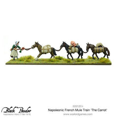 Napoleonic French Mule Train 'The Carrot'