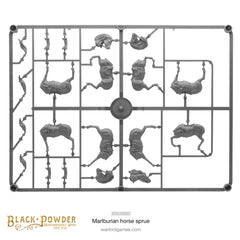 Marlburian Horses Sprue