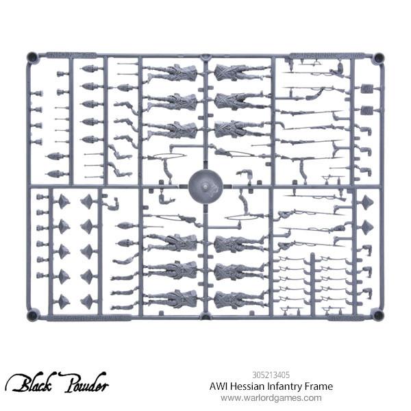 AWI Hessian Infantry Frame